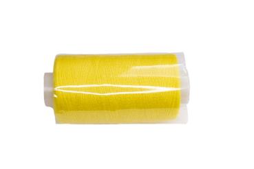 Polyester sewing thread in yellow 500 m 546,81 yard 40/2